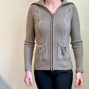 Cashmere cardigan- White and Warren